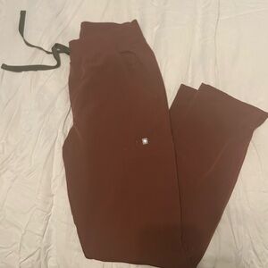 Figs High Waisted Yola - Walnut